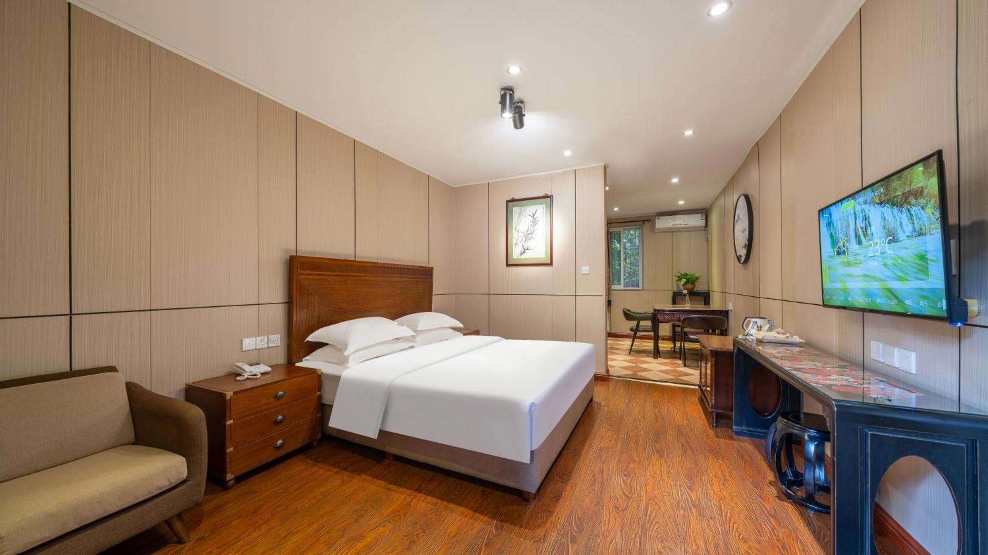 Wenjun Courtyard Hotel Chengdu  Exterior foto